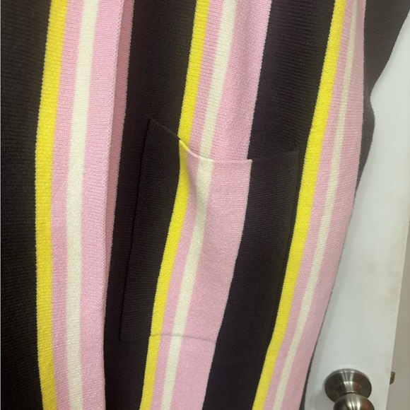 Free People striped all I need hoodie Poncho - Picture 8 of 8